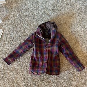 Holden Women's Multicolor Plaid Ski Jacket